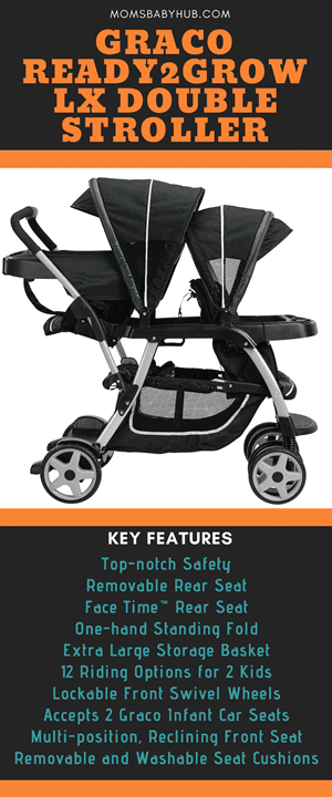 Graco Ready2Grow LX Double Stroller