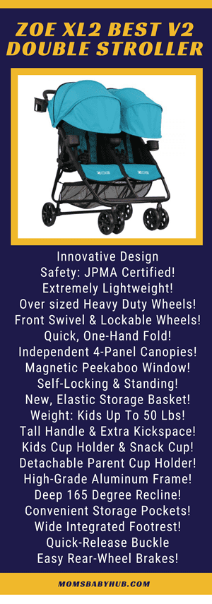 ZOE XL2 BEST v2 Double Stroller